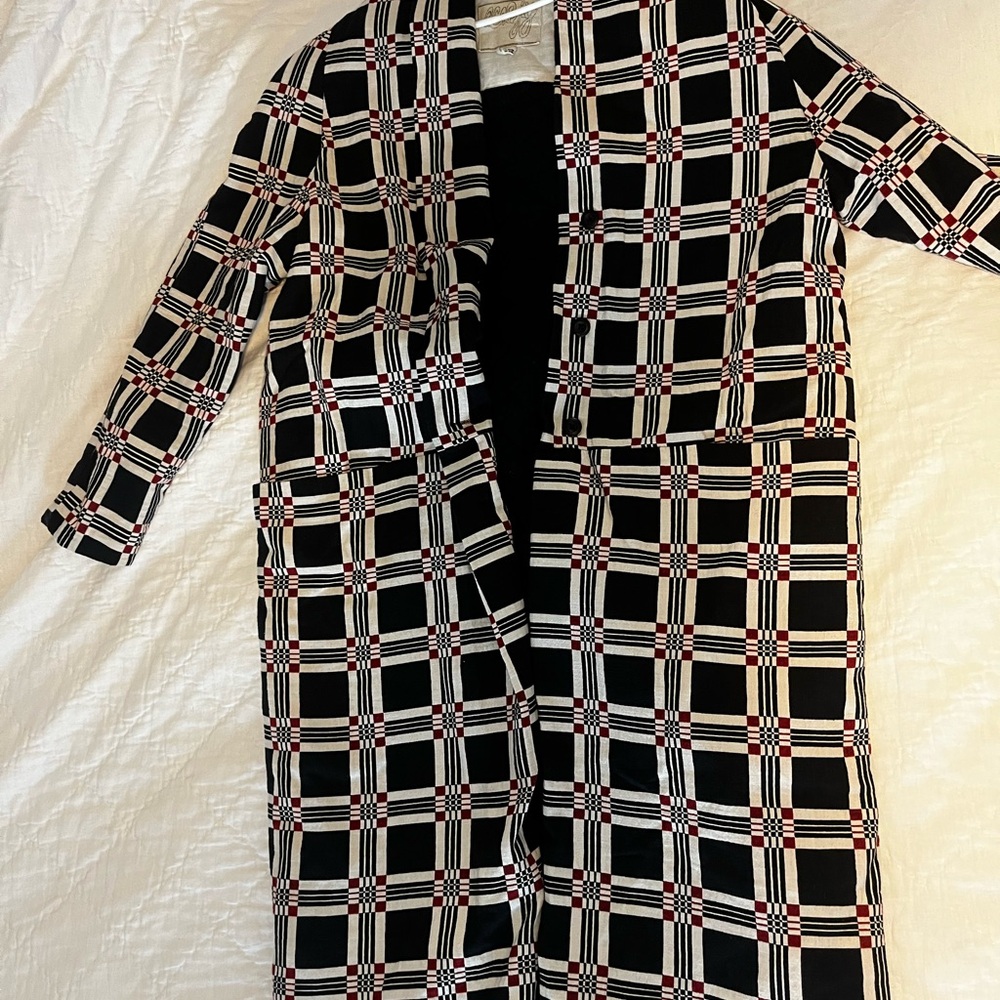 Ace & Jig Geo Storm Coat medium like new
